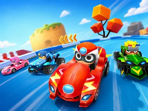 Robot Car Transform Race - 11pg